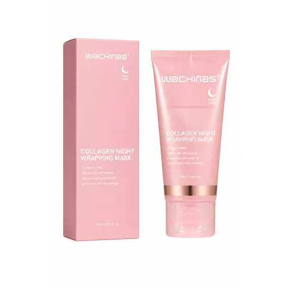 Mască de Noapte cu Colagen WACHINAS Collagen Night Wrapping Mask, 75 ml