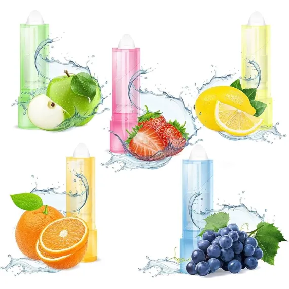 Strugurel de buze cu fructe, 25/set, balsam hidratant aromat