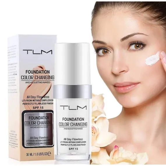 Fond de ten inteligent TLM Color Changing - Cod TLM1 - cu SPF 15, 30 ml