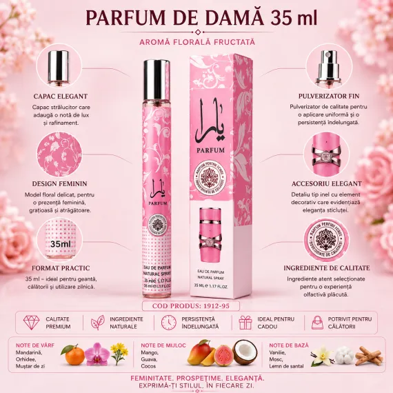 Parfum de Damă 35 ml - Cod 1912-95
