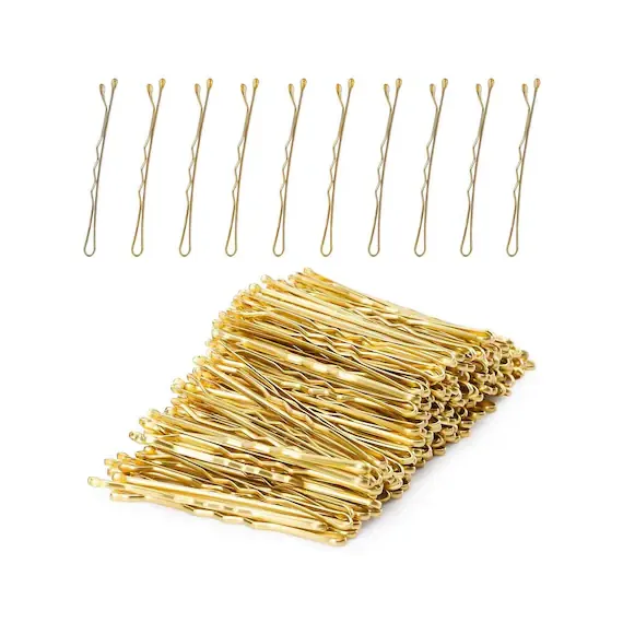Set 30 Agrafe de Păr aurii mici 6 cm