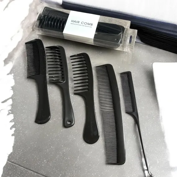 Set de piepteni profesionali 5 piese Hair Comb pentru stilizare completă