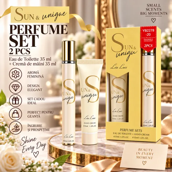 Set parfum tip pix și cremă 35 ml