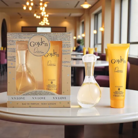 Set cadou parfum femei elegant - parfum și loțiune