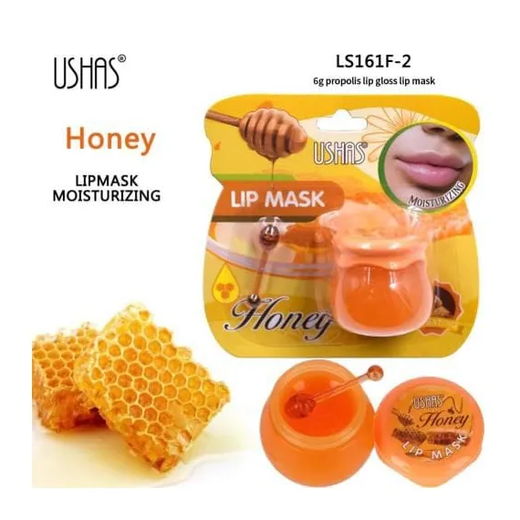 Masca buze Honey USHAS hidratanta display 24 buc cod LS161F 2
