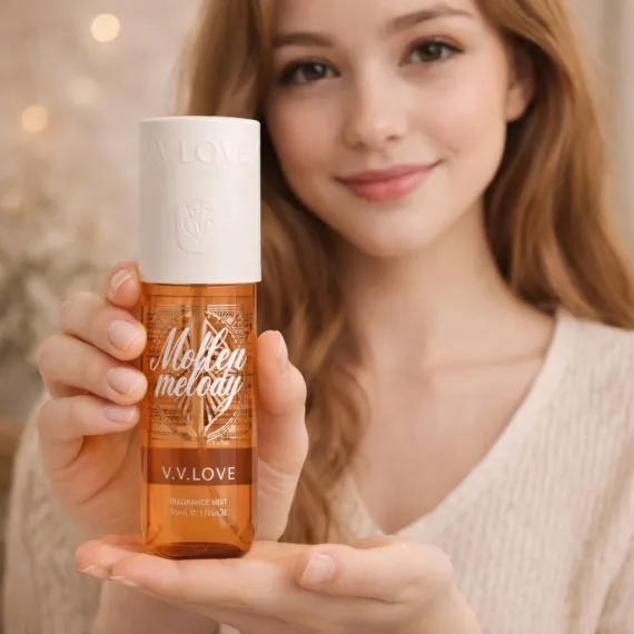 Spray parfumat pentru corp 150 ml aroma dulce calda feminina