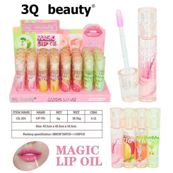 Ulei de buze fructat hidratant - 3Q Beauty OL-234
