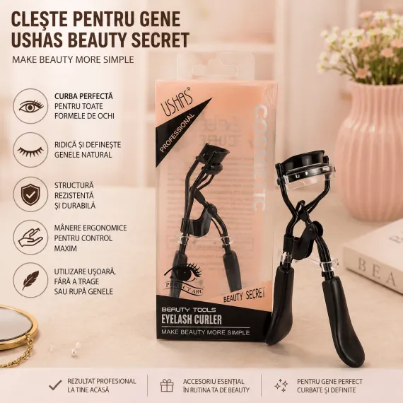 Clește gene USHAS CT409 pentru curbarea si definirea genelor