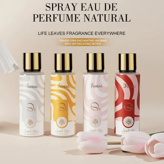 Spray parfumat corp 250 ml O’Cheal - 4 arome elegante pentru femei si bărbați