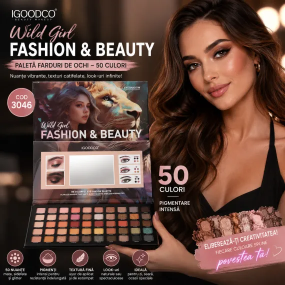 Paletă Farduri Ochi IGOODCO Wild Girl Cod 3046