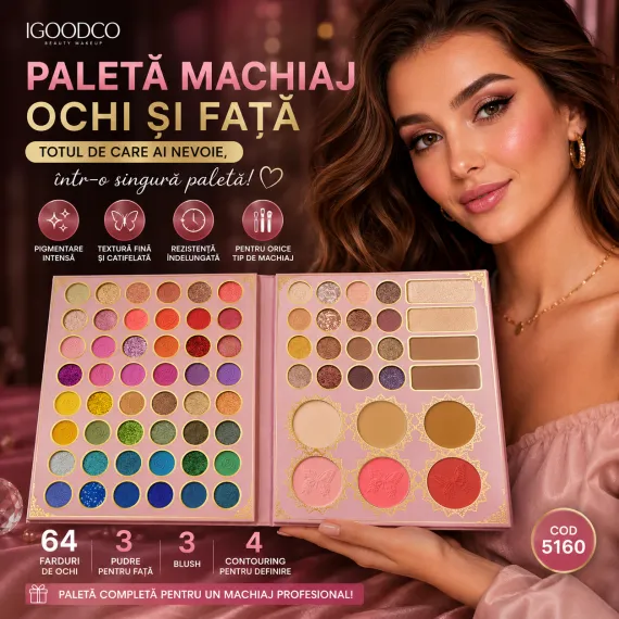 Paletă Farduri Ochi și Față IGOODCO Cod 5160