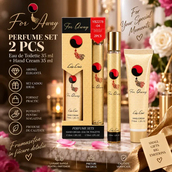 Set parfum tip pix și cremă de mâini 35 ml - YB2278-04