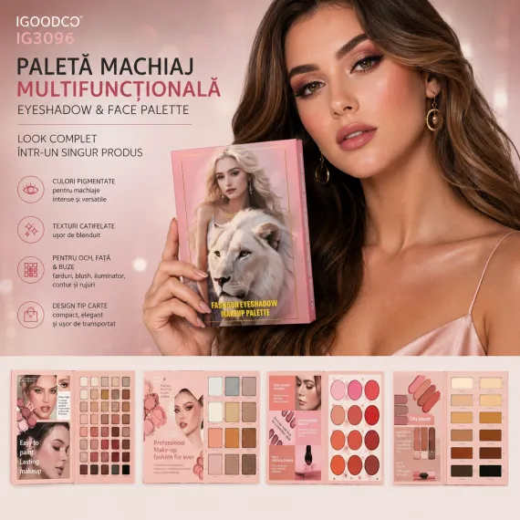 Paletă machiaj multifuncțională IGOODCO IG3096