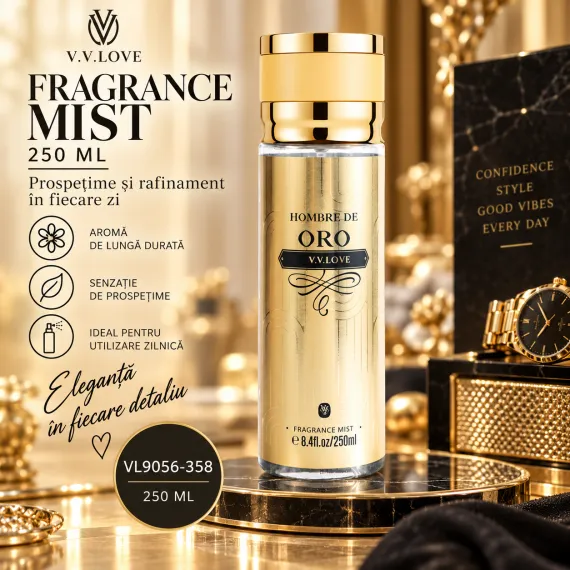Fragrance Mist pentru bărbați 250 ml - Cod VL9056-358