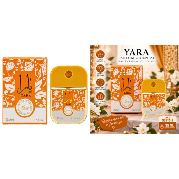 En-gros Parfum Oriental Yara 35 ml - Cod GZ915-2 - vânzare en-gros pentru revânzare