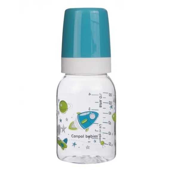 En-gros Pachet special 2 biberoane cu gât îngust „Machines”, 120 ml, Tritan, turcoaz - vânzare en-gros pentru revânzare