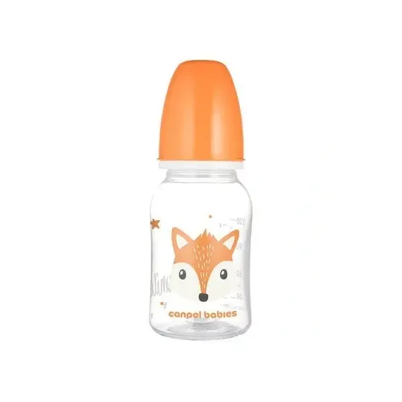 En-gros Biberon, Canpol babies, Tritan, 120 ml, imprimat ursuleț, portocaliu - vânzare en-gros pentru revânzare