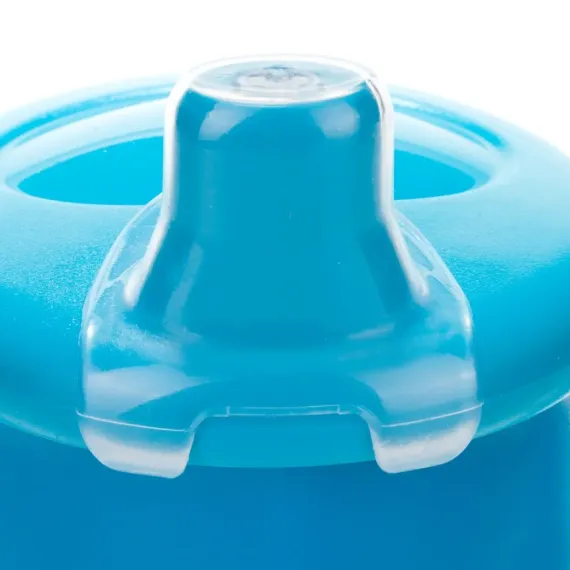 En-gros Căniță anti-vărsare Haberman „Toys” 250 ml + linguriță flexibilă, 9 luni +, albastru - vânzare en-gros pentru revânzare