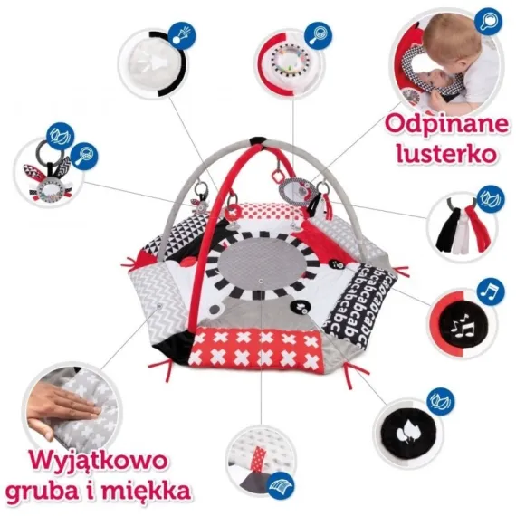 En-gros Salteluță de joacă 3 în 1 Canpol babies Sensory Toys, 110 cm, 0 luni+ - vânzare en-gros pentru revânzare