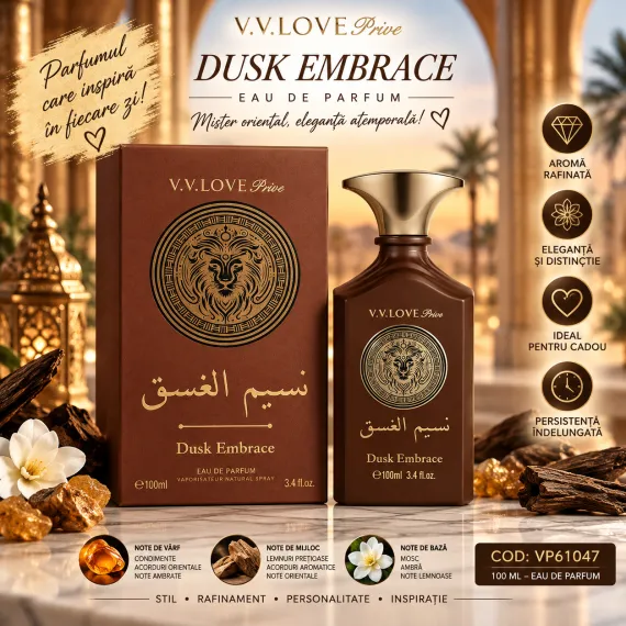 Parfum Bărbătesc Oriental Dusk Embrace V.V.LOVE Prive 100 ml VP61047