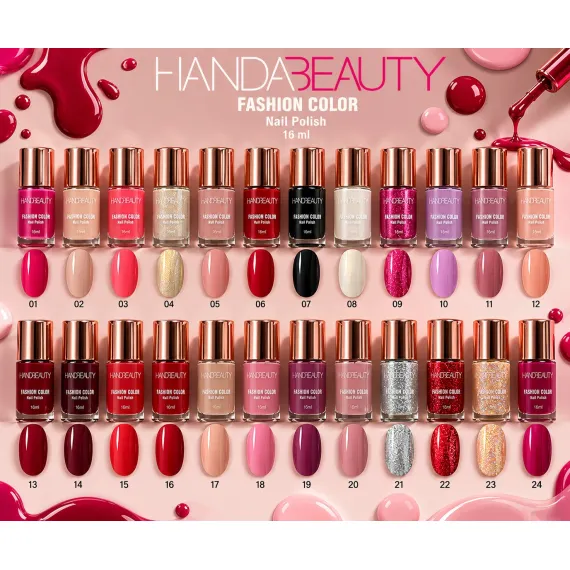 Set Ojă Clasică 2136 Handabeauty Fashion Color 16 ml - 24 Culori