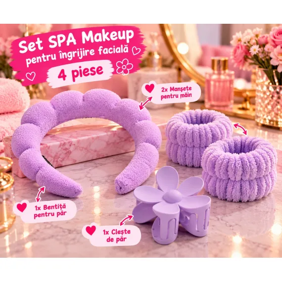 En-gros Set SPA Makeup pentru Îngrijire Facială - 4 Piese - vânzare en-gros pentru revânzare
