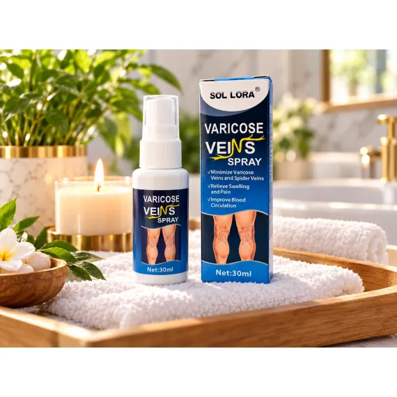 En-gros Spray pentru Varice SOL LORA Varicose Veins Spray 30 ml - vânzare en-gros pentru revânzare