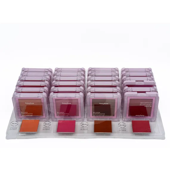 Fard de Obraz Ruby Rose Blush Compacto – Textură Catifelată și Pigment Intens