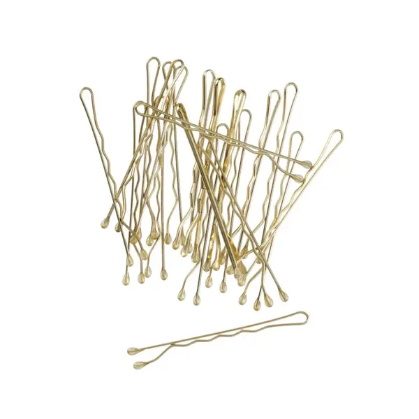 Agrafe de păr aurii 40 buc