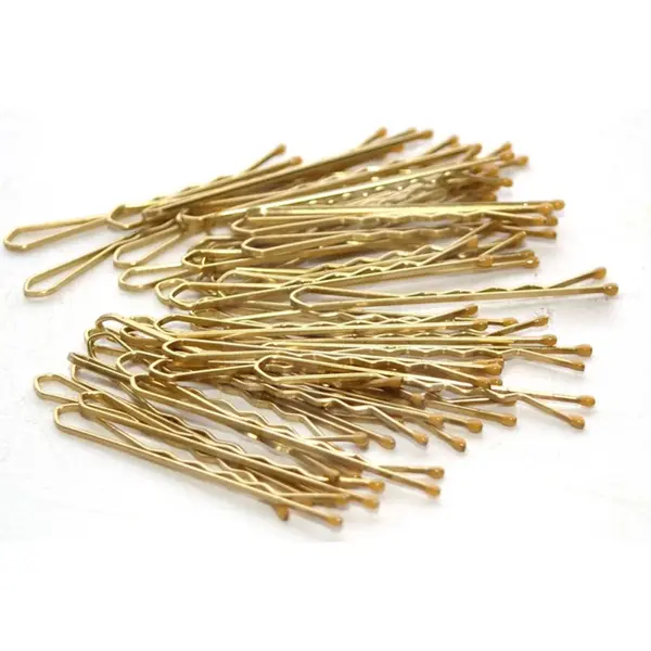 Agrafe de păr aurii 60 buc