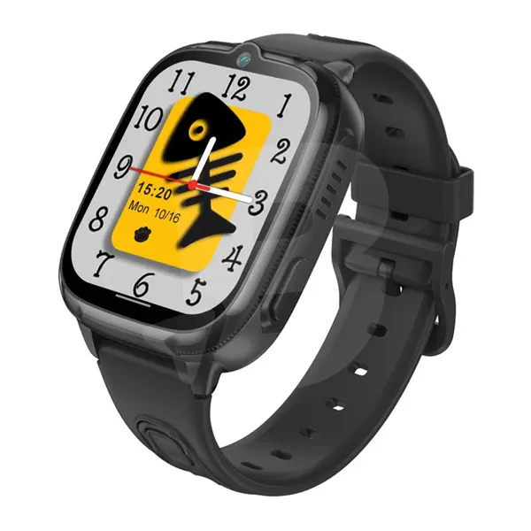 Ceas Inteligent Copii D53 4G cu GPS, Apel Video și SOS - Negru