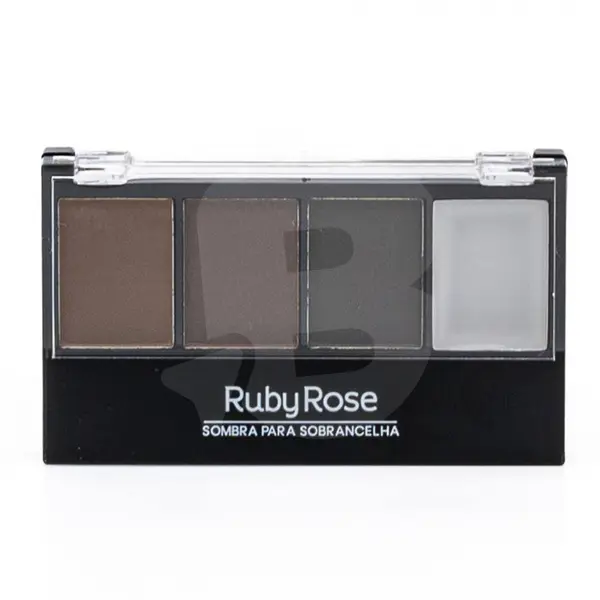 Paletă sprâncene Ruby Rose cu texturi mate