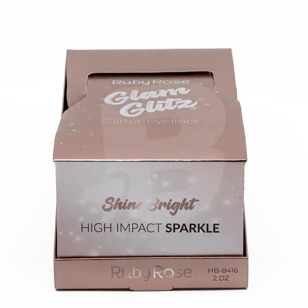 Eyeliner cu Sclipici Ruby Rose Glitz – Finish Glitter Strălucitor