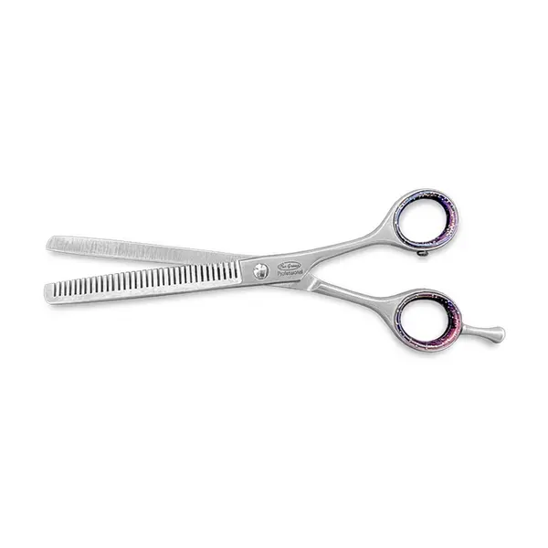 Foarfecă de Filat cu Inel Reglabil One Group din oțel inoxidabil pentru subțiere și texturare păr