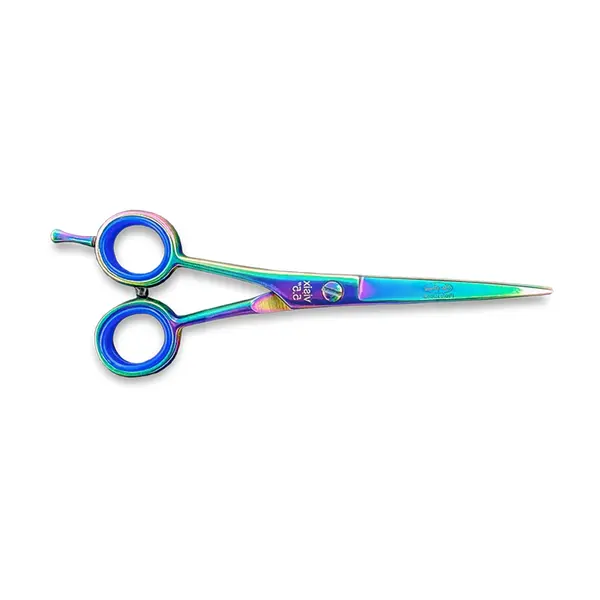 Foarfecă de tuns degrade 5.5" multicolor – design profesional și lame precise