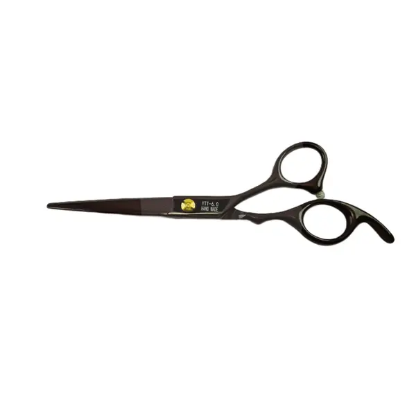 Foarfecă de tuns neagră cu finisaj mat YTT 6.0