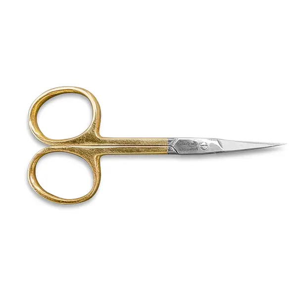 Forfecuță inox cu finisaj auriu pentru cuticule