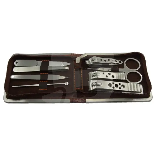 Trusă de manichiură 797 cu 8 piese în husă cu fermoar