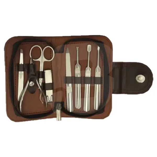 Set profesional de manichiură și pedichiură 803 – instrumente din inox