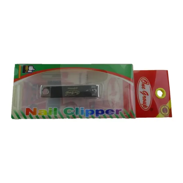 Unghieră tipla mică din inox One Group în ambalaj blister