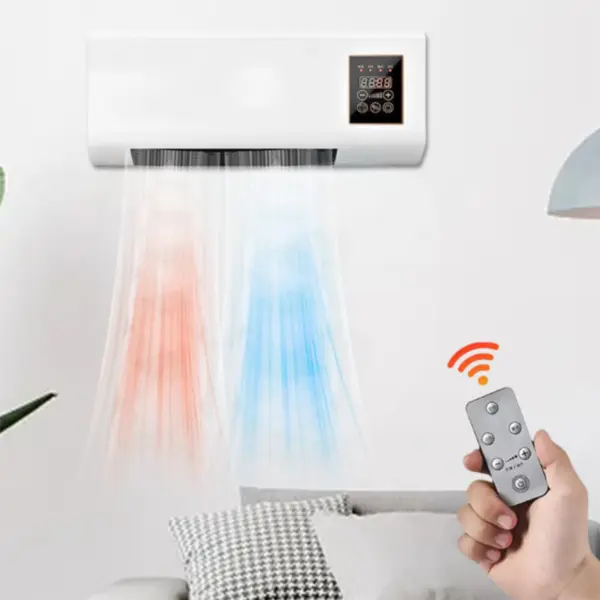 Aerotermă 2000W cu funcții de încălzire și răcire