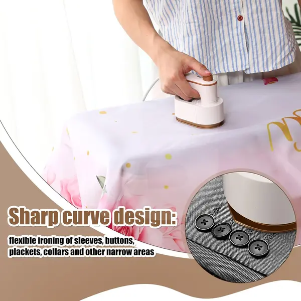 Aparat de călcat cu abur cu bază anti-arsură