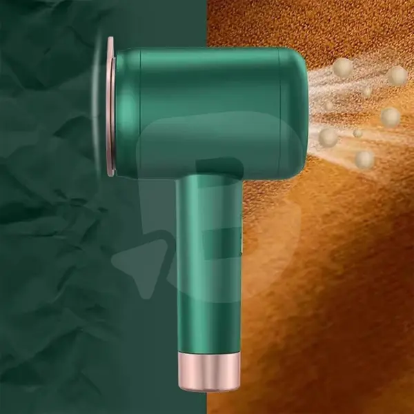 Fier de călcat portabil pentru haine cu aparat de îndepărtare scame integrat