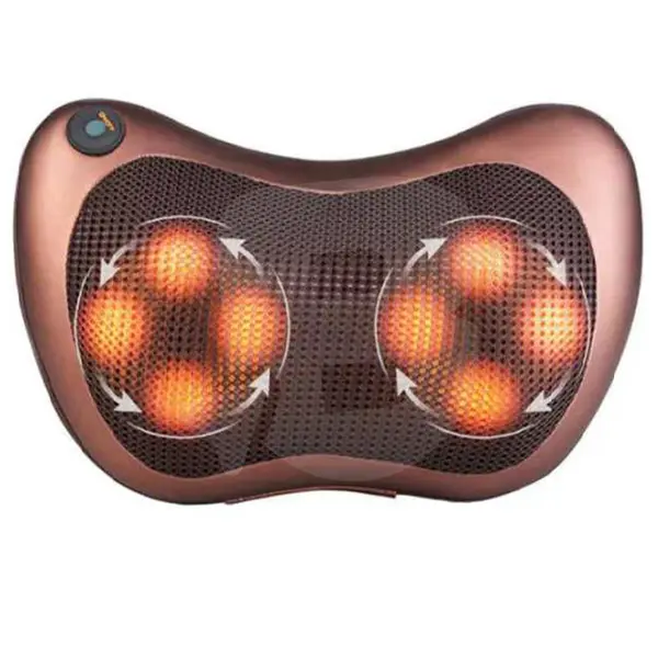 Aparat masaj tip pernă pentru relaxare cervicală și lombară cu încălzire infraroșu
