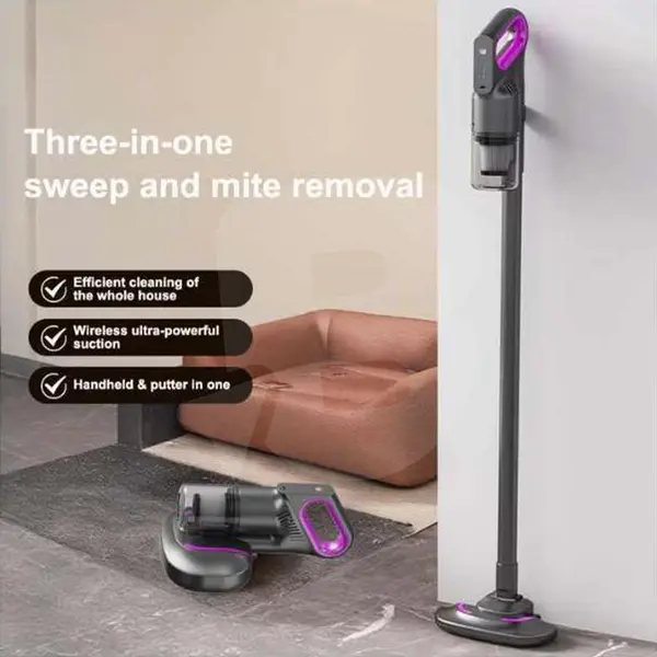 Aspirator wireless 3 în 1 fără fir cu putere mare de aspirare