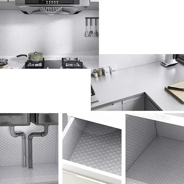 Aplicare autocolant bucătărie rezistent la temperaturi ridicate