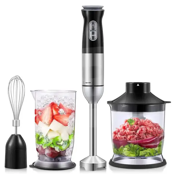 Blender Royalty Line SME-600.6 cu accesorii complete pentru bucătărie