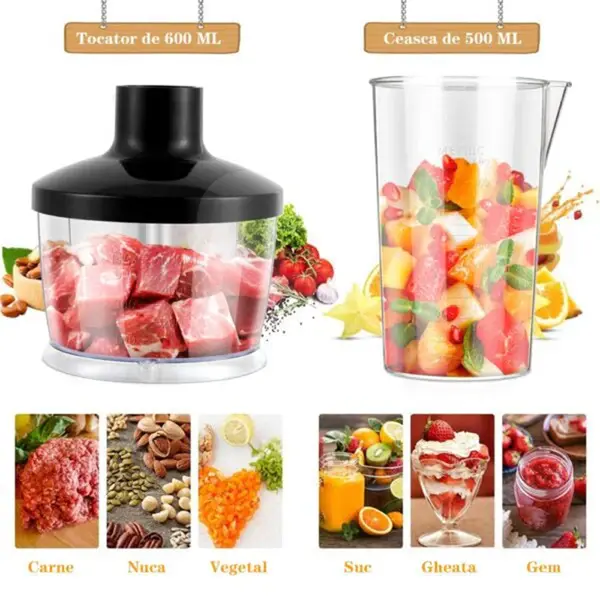 Cană din sticlă 1,5 L pentru blender Royalty Line SME-600.6
