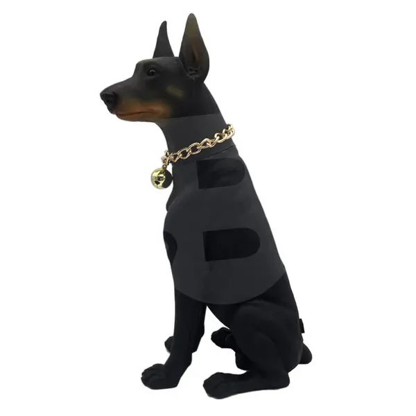 Boxă wireless Bluetooth Doberman cu design decorativ lateral