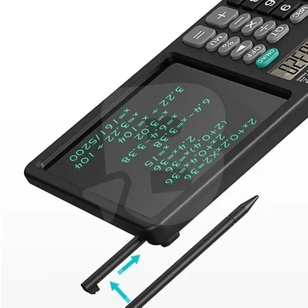 Calculator multifuncțional cu tabletă de scris LCD